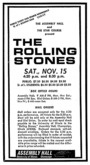 The Rolling Stones / Ike & Tina Turner / B.B. King / Terry Reid on Nov 15, 1969 [951-small]