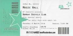 Bombay Bicycle Club / Rae Morris on Mar 4, 2014 [002-small]