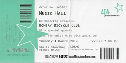 Rae Morris / Bombay Bicycle Club / Flyte on Mar 4, 2014 [002-small]