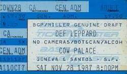 Def Leppard / Tesla on Nov 29, 1987 [036-small]