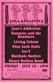 Lollapalloza Festival 1991 on Jul 26, 1991 [120-small]
