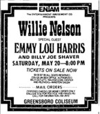 Willie Nelson / Emmylou Harris on May 20, 1978 [178-small]