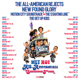 The All-American Rejects / The Starting Line / The Get Up Kids / New Found Glory on Aug 27, 2023 [271-small]