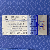 Iron Maiden / Y & T / Tesla / Waysted on May 1, 1987 [294-small]