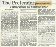 Pretenders / Simple Minds on Jul 27, 1984 [338-small]