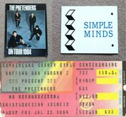 Pretenders / Simple Minds on Jul 27, 1984 [340-small]