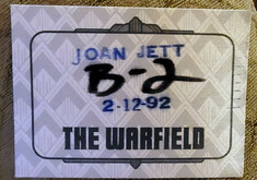 Joan Jett & The Blackhearts on Feb 12, 1992 [420-small]