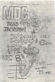 MDC / The Dead Jacksons / Victim’s Family / Bliss on Apr 8, 1988 [424-small]