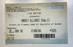 Slayer / In Flames / Thine Eyes Bleed / Children of Bodom / Lamb of God on Nov 2, 2006 [495-small]