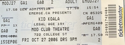 Kid Koala on Oct 27, 2006 [614-small]