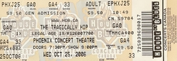 The Tragically Hip on Oct 25, 2006 [619-small]