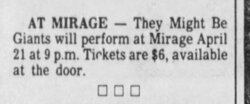 Pittsburgh Press
Pittsburgh, Pennsylvania · Tuesday, April 12, 1988, They Might Be Giants on Apr 21, 1988 [644-small]