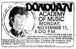 Donovan on Nov 11, 1974 [664-small]