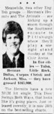 Pittsburgh Press, 
Pittsburgh, Pennsylvania · Sunday, July 31, 1966, Herman's Hermits / The Animals / The 3 1/2 / The Thunderbirds (ca. 1966) on Aug 7, 1966 [679-small]