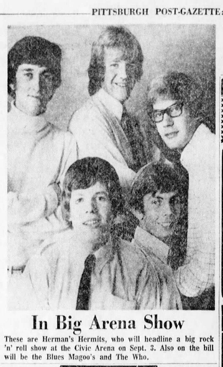 The Who's 1967 Concert & Tour History Concert Archives