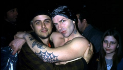 Billie Joe & Tim Armstrong ( photo not taken that night), Green Day / Rancid / tilt on Oct 29, 1992 [820-small]