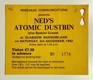 Ned's Atomic Dustbin / Kinky Machine / Joyriders on Dec 5, 1992 [862-small]