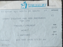 Heart / The Jitters on Mar 6, 1988 [939-small]