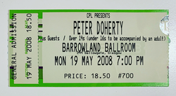 Peter Doherty / Odeon Beat Club on May 19, 2008 [140-small]