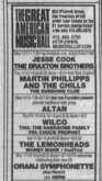 tags: Wilco, Chuck Prophet, San Francisco, California, United States, Advertisement, Great American Music Hall - Wilco / Chuck Prophet on Nov 15, 1996 [143-small]