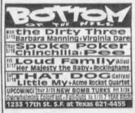 tags: Dirty Three, Barbara Manning, Virginia Dare, Advertisement, Bottom of the Hill - Dirty Three / Barbara Manning / Virginia Dare on Mar 13, 1995 [148-small]
