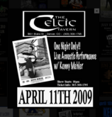 tags: Kenny Mehler, Denver, Colorado, United States, Gig Poster, Advertisement, The Celtic Tavern - Kenny Mehler on Apr 11, 2009 [386-small]