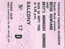 Kevin Rowland / Dexy's Midnight Runners on Sep 26, 1982 [580-small]