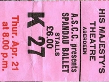 Spandau Ballet on Apr 21, 1983 [586-small]