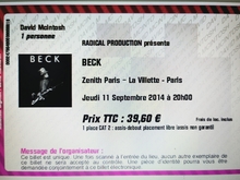 Beck / The Ghost of a Saber Tooth Tiger on Sep 11, 2014 [587-small]