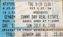 Sunny Day Real Estate on Jul 9, 2000 [234-small]