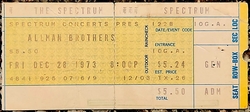 Allman Brothers Band / James Montgomery Band on Dec 28, 1973 [328-small]