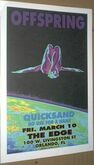 tags: The Offspring, Quicksand, No Use For A Name, Orlando, Florida, United States, Gig Poster, The Edge - The Offspring / Quicksand / No Use For A Name on Mar 10, 1995 [377-small]