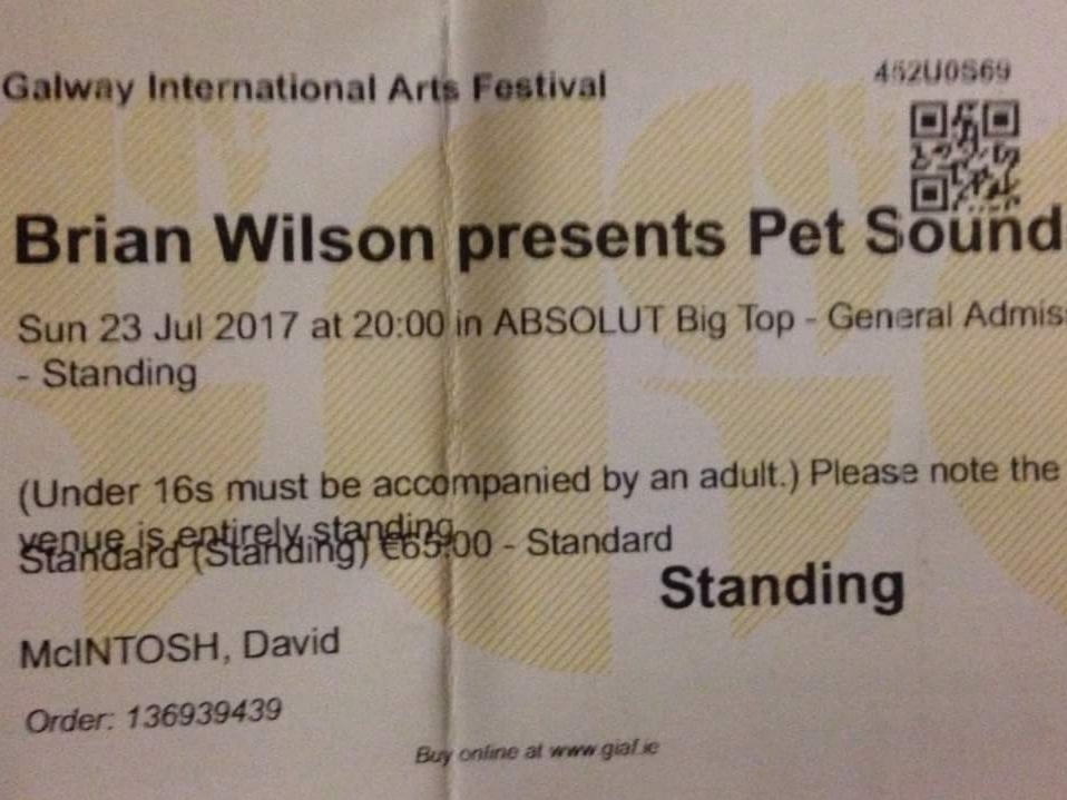 Concert History of Galway Festival Big Top Galway, Connaught, Ireland