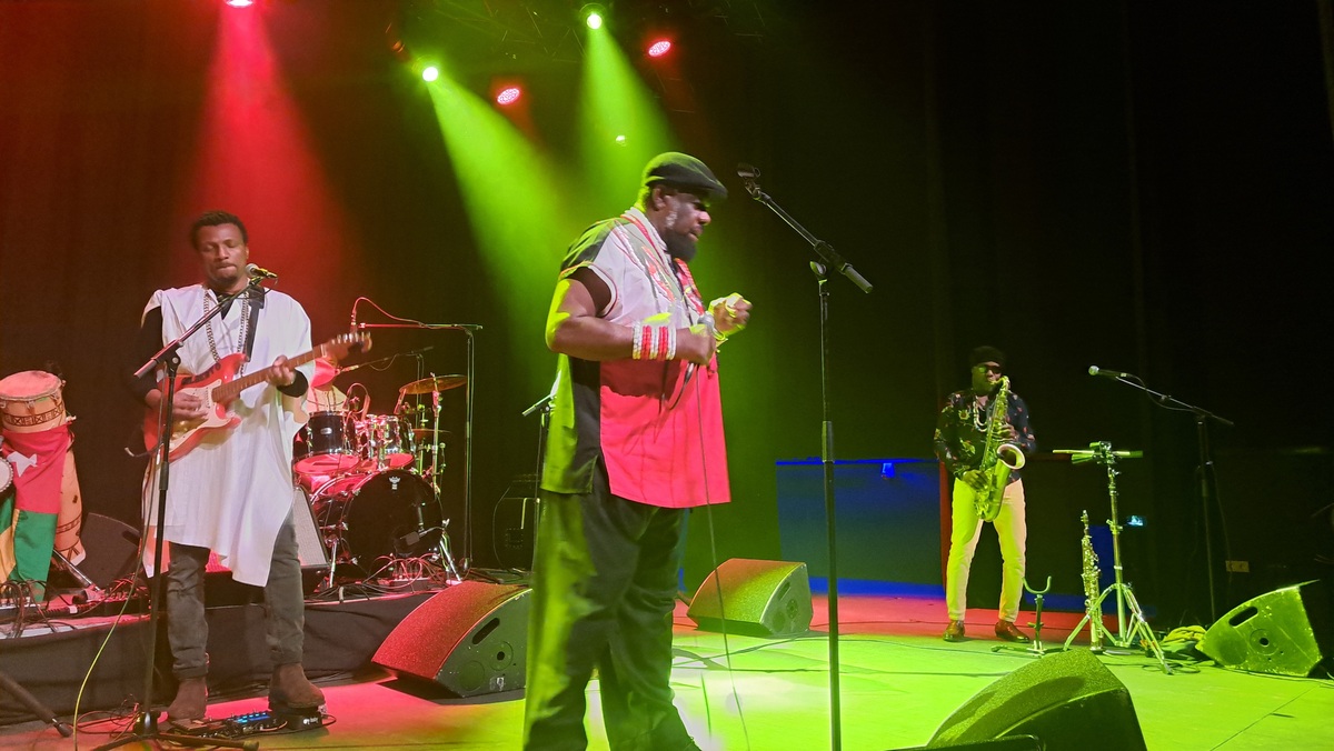 Feb 17, 2023: Togo all stars at Cactus Club Bruges, Flanders, Belgium