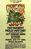 1980 Georgia Jam - My 7th Concert, tags: Ted Nugent, Pat Travers, Molly Hatchet, Scorpions, Def Leppard, Atlanta, Georgia, United States, Gig Poster, Advertisement, Road Atlanta Raceway - Ted Nugent / Molly Hatchet / Def Leppard / Pat Travers / Scorpions on Jul 4, 1980 [177-small]