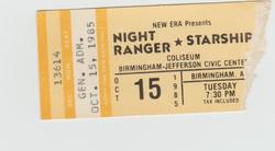 Cheap Trick / Night Ranger / Starship on Oct 15, 1985 [650-small]