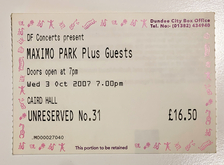 Maximo Park / Good Shoes on Oct 3, 2007 [741-small]
