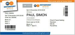 tags: Ticket - Paul Simon on Nov 12, 2016 [771-small]