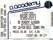 Kaiser Chiefs / Frankie & The Heartstrings / native tongue on Feb 10, 2012 [783-small]
