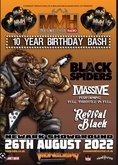 Black Spiders / Massive / Revival Black on Aug 26, 2022 [856-small]