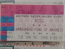 AC/DC on Feb 19, 1996 [940-small]