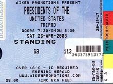 The Presidents of The United States of America on Apr 26, 2008 [083-small]