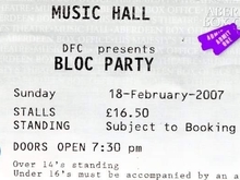 Bloc Party / Fields on Feb 18, 2007 [110-small]
