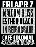 Malcom Bliss / Esther Black / In Retrograde on Apr 7, 2023 [152-small]