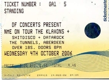 Klaxons / Shitdisco / Datarock on Oct 4, 2006 [199-small]