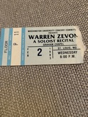 Warren Zevon on Feb 2, 1984 [606-small]
