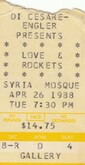  Love And Rockets / The Mighty Lemon Drops / The Bubblemen on Apr 26, 1988 [614-small]