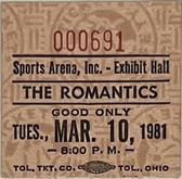 The Romantics on Mar 10, 1981 [723-small]