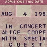 Alice Cooper / Jane Herships on Aug 4, 1981 [737-small]