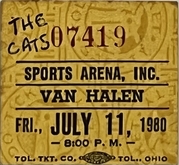 Van Halen / The Cats on Jul 11, 1980 [746-small]